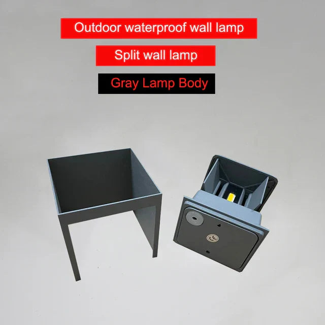 AquaShield Waterproof Outdoor Wall Lamps | Wall Lamp | aluminum | 85-265V | Elegant Wall Illumination