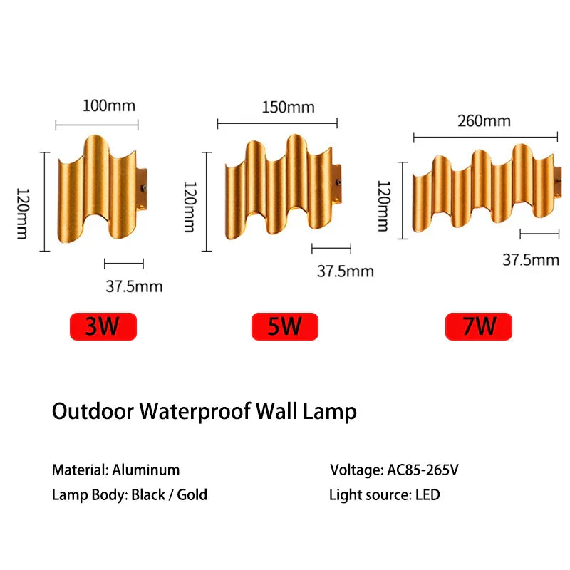 WeatherGuard Aluminum Outdoor Lamp | Lighting | LED | aluminum | 265V | Premium Lighting Solution