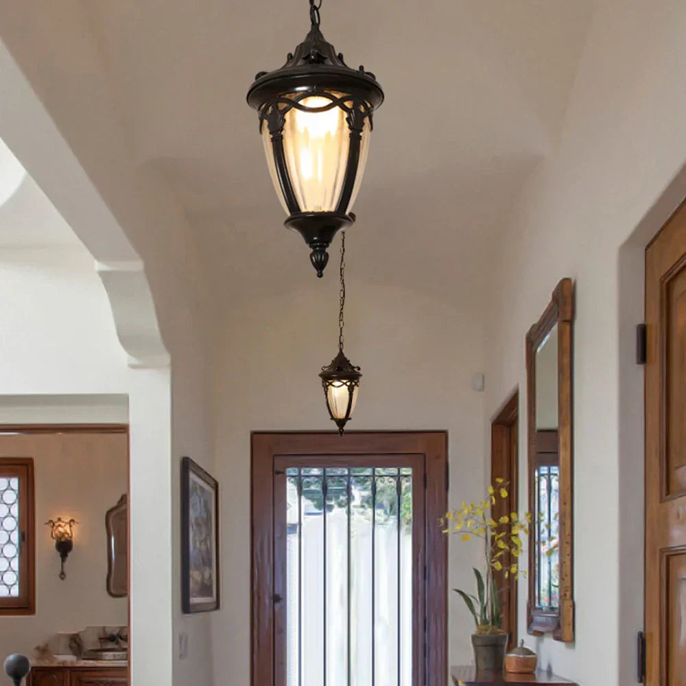 VintageVibe Retro Hanging Lamp | Lighting | glass/metal | 95-265V | Premium Lighting Solution