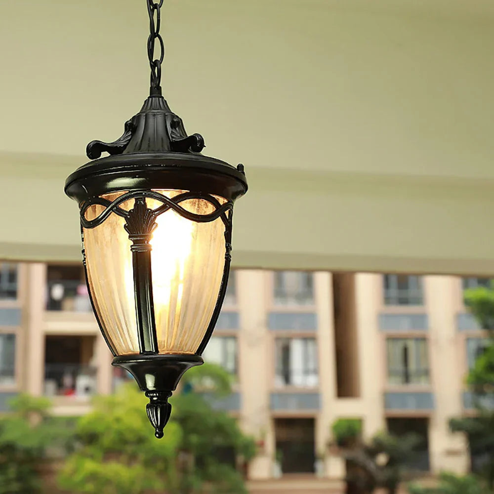 VintageVibe Retro Hanging Lamp | Lighting | glass/metal | 95-265V | Premium Lighting Solution