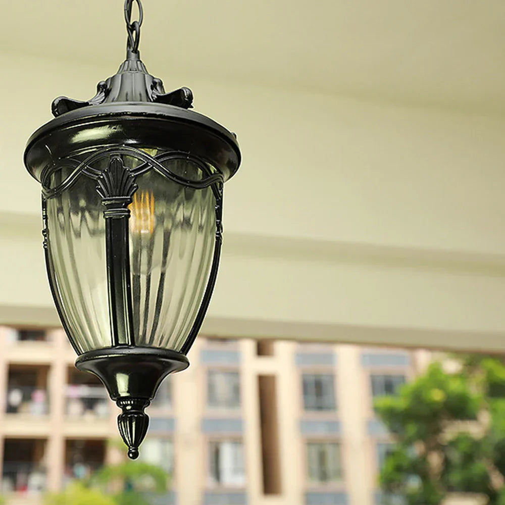 VintageVibe Retro Hanging Lamp | Lighting | glass/metal | 95-265V | Premium Lighting Solution