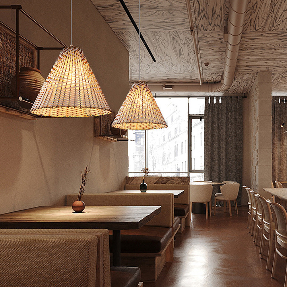 Boho Handmade Woven Wicker Hanging | Lighting | wood | Premium Lighting Solution