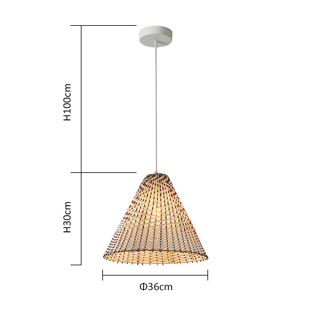 Boho Handmade Woven Wicker Hanging | Lighting | wood | Premium Lighting Solution