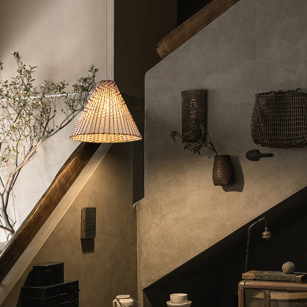 Boho Handmade Woven Wicker Hanging | Lighting | wood | Premium Lighting Solution