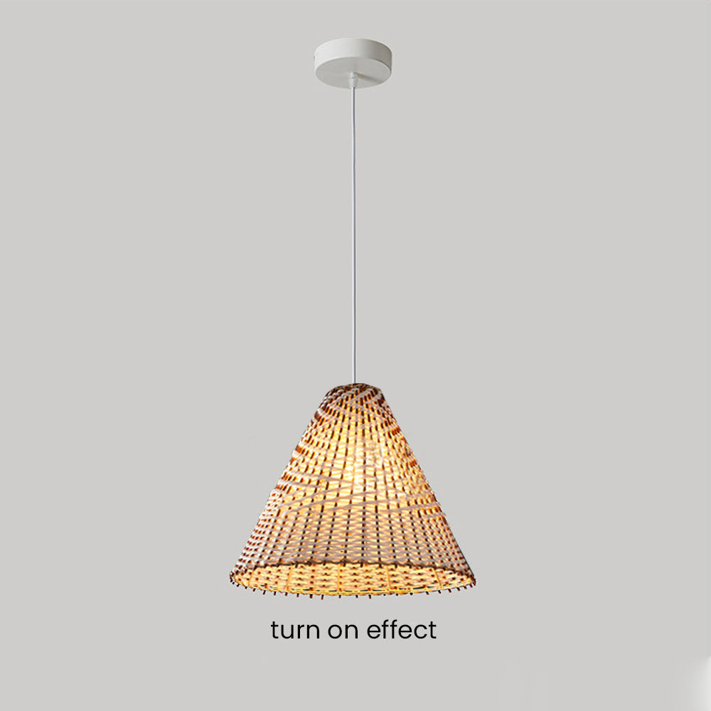 Boho Handmade Woven Wicker Hanging | Lighting | wood | Premium Lighting Solution