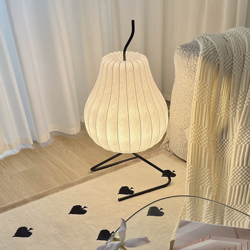 Pear floor lamp | Floor Lamp | metal/silk | 20v/240v | Stylish Floor Lighting