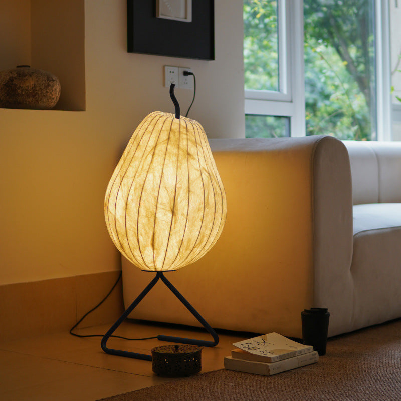 Pear floor lamp | Floor Lamp | metal/silk | 20v/240v | Stylish Floor Lighting