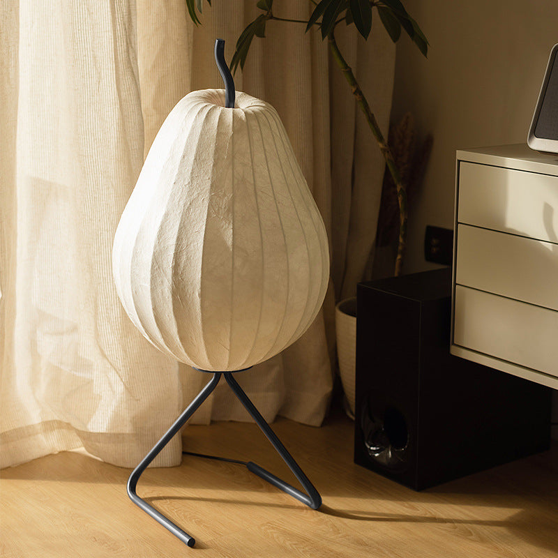 Pear floor lamp | Floor Lamp | metal/silk | 20v/240v | Stylish Floor Lighting