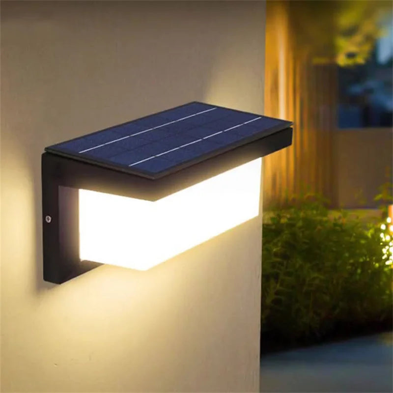 SolarElegance Luxury Solar Powered Wall | Wall Lamp | 5 V | Elegant Wall Illumination