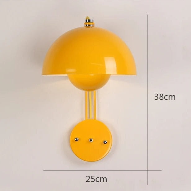 GlowMushroom Wall lamp Mushroom | Wall Lamp | Led | 90-260V | Elegant Wall Illumination