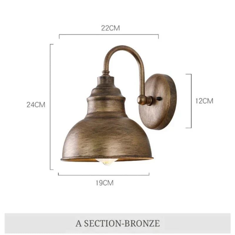 RetroLicht Waterproof Vintage Wall Lamp | Wall Lamp | LED | Elegant Wall Illumination