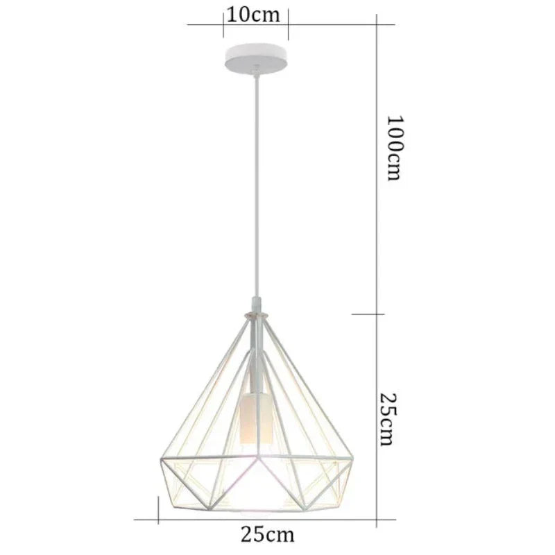 RetroLux Hanging Lamp Industrial | Lighting | LED | metal | 110-240V | Premium Lighting Solution