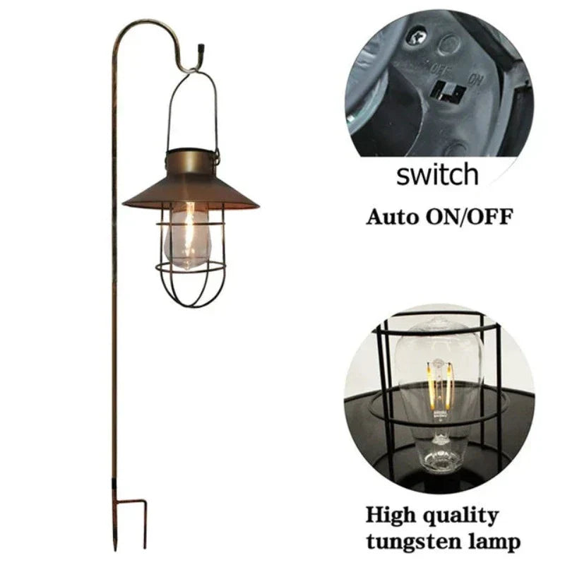 SolarNostalgia Retro Outdoor Lantern | Lighting | 3V | Premium Lighting Solution
