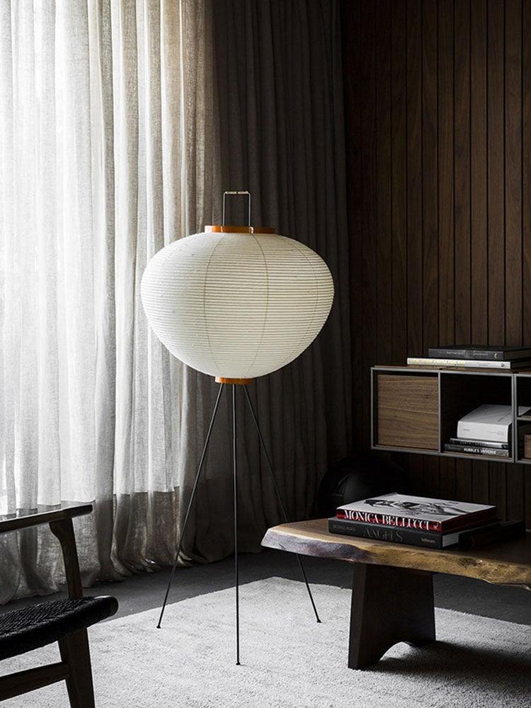 Rice paper floor lamp | Floor Lamp | LED | metal | 240v | Stylish Floor Lighting