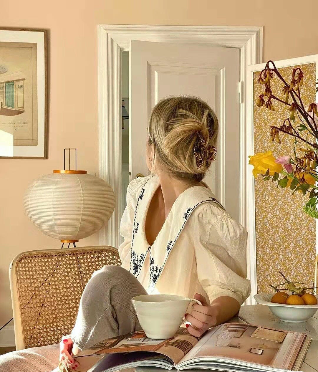 Rice paper floor lamp | Floor Lamp | LED | metal | 240v | Stylish Floor Lighting