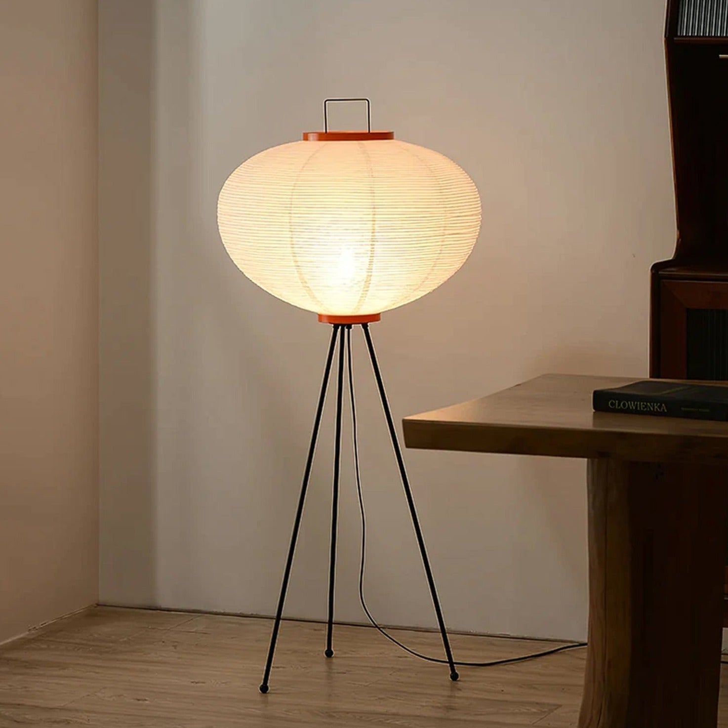 Rice paper floor lamp | Floor Lamp | LED | metal | 240v | Stylish Floor Lighting