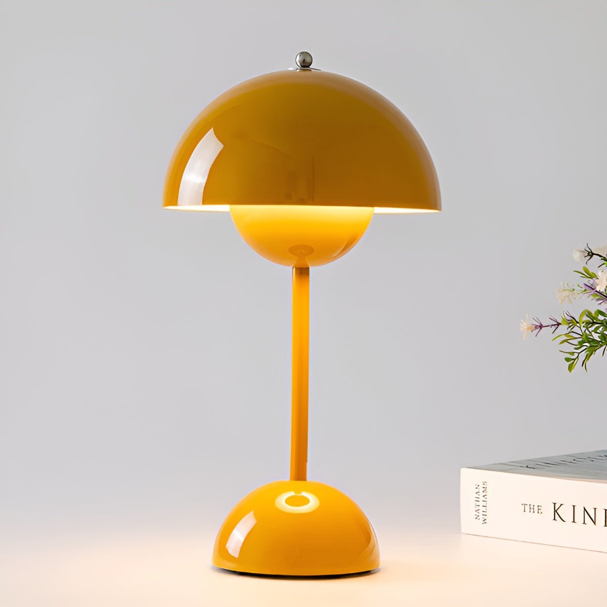 Pillam Scandinavian Table Lamp | Table Lamp | LED | glass/Metal | 220V/240V | Sleek Table Accent