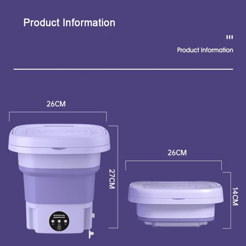 FlexiWash Easy washing with Mini Foldable | Appliance | Plastic | Functional Home Appliance