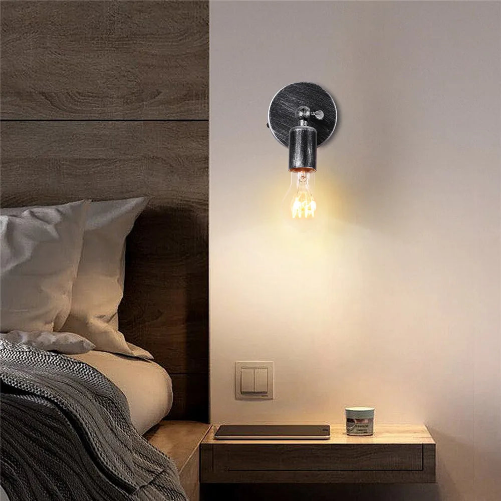 IndustrialBronze Adjustable Retro Wall Lamp | Wall Lamp | iron/metal | 60W | 90V - 240V | Elegant Wall Illumination