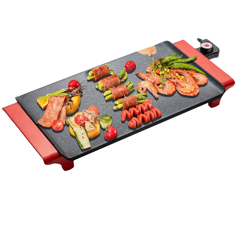 DMWD Household Electric Baking Tray Multifunctional | Appliance | stone | 1500W | 220V | Functional Home Appliance