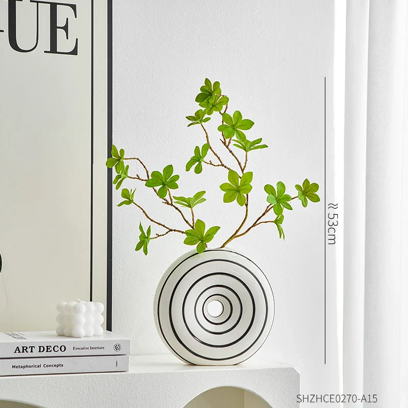 Vase Swirl | Decorative Item | Elegant Home Decor