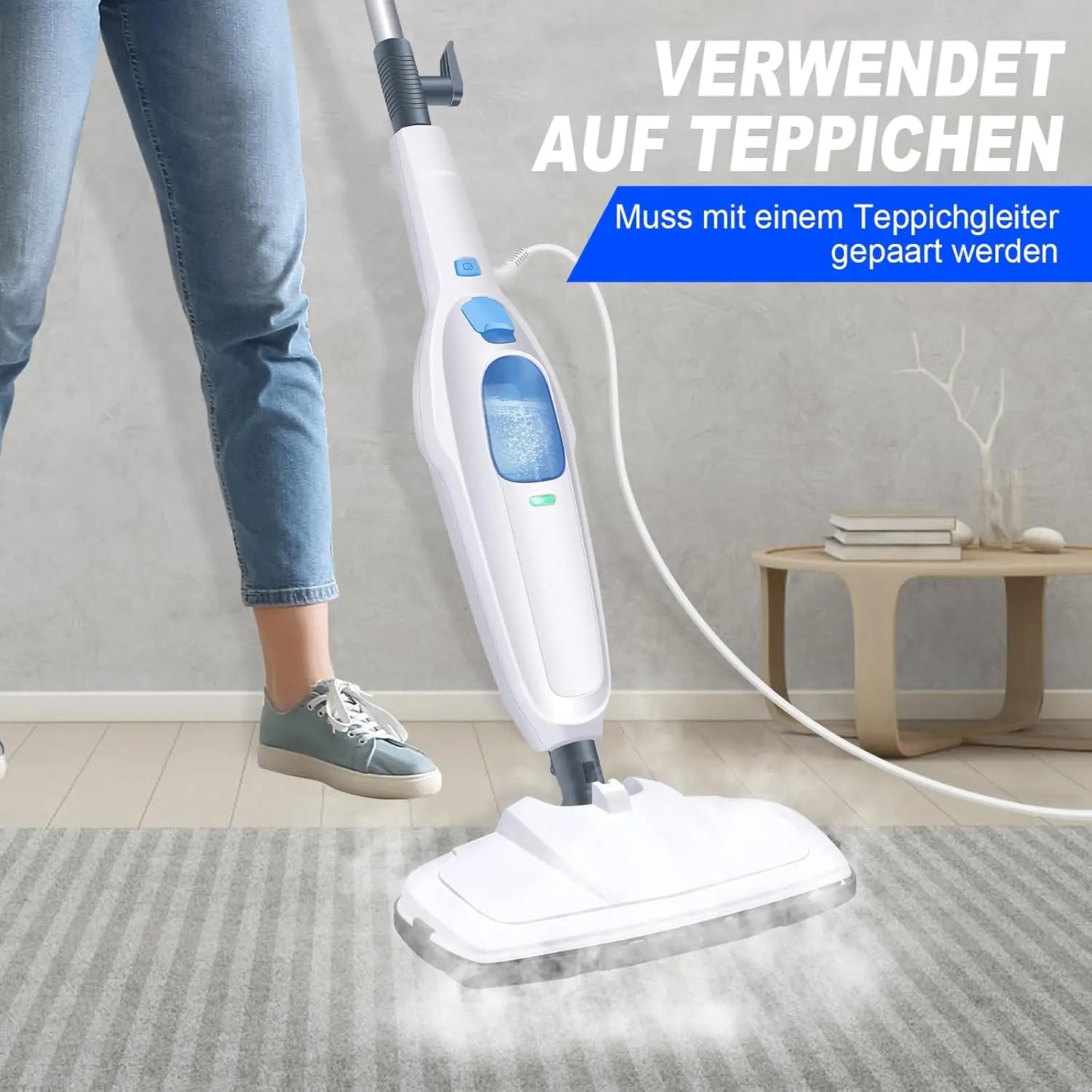 Hot Steam Cleaner 1500 Steam Mop | Cleaning Tool | 1400W | Functional Home Appliance