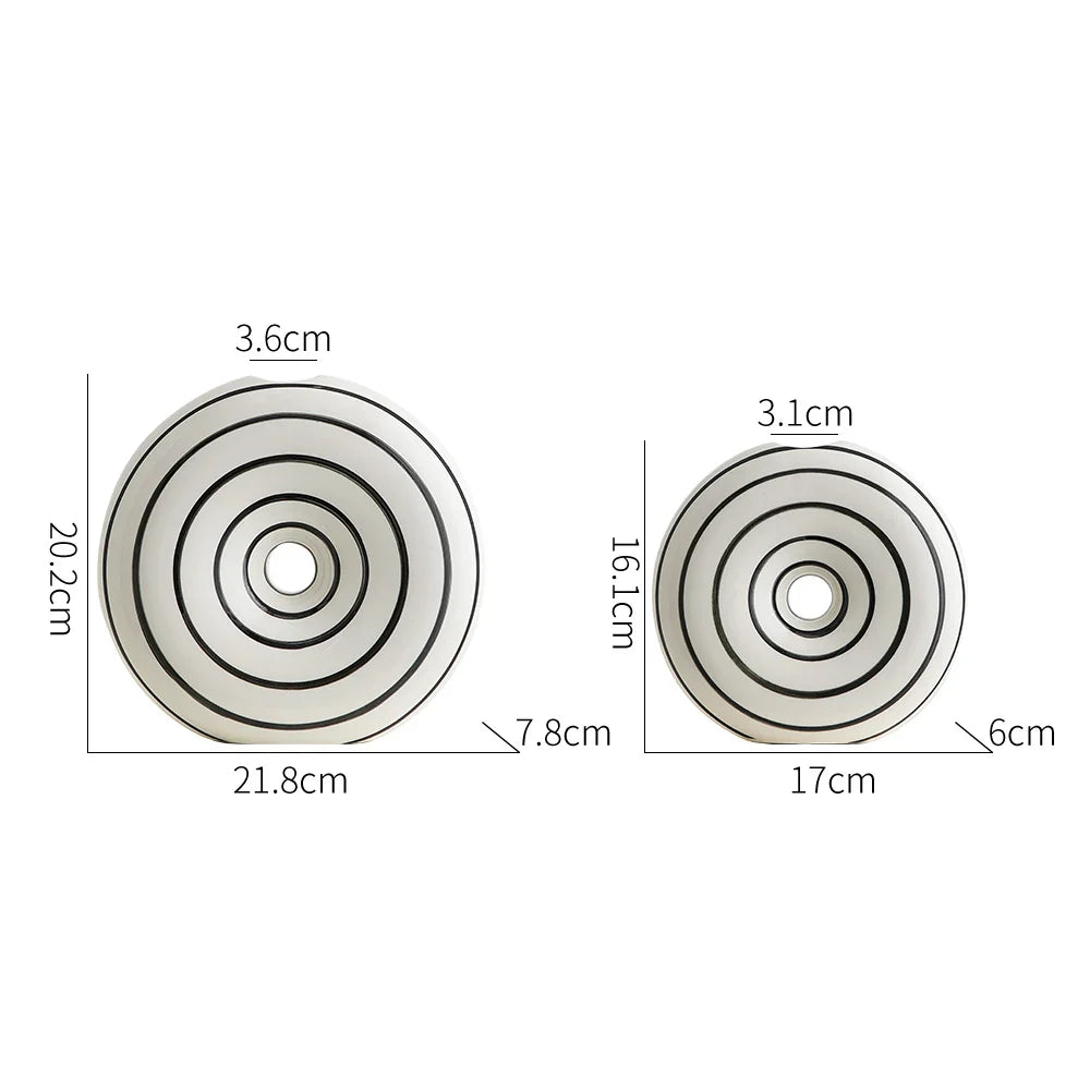 Vase Swirl | Decorative Item | Elegant Home Decor