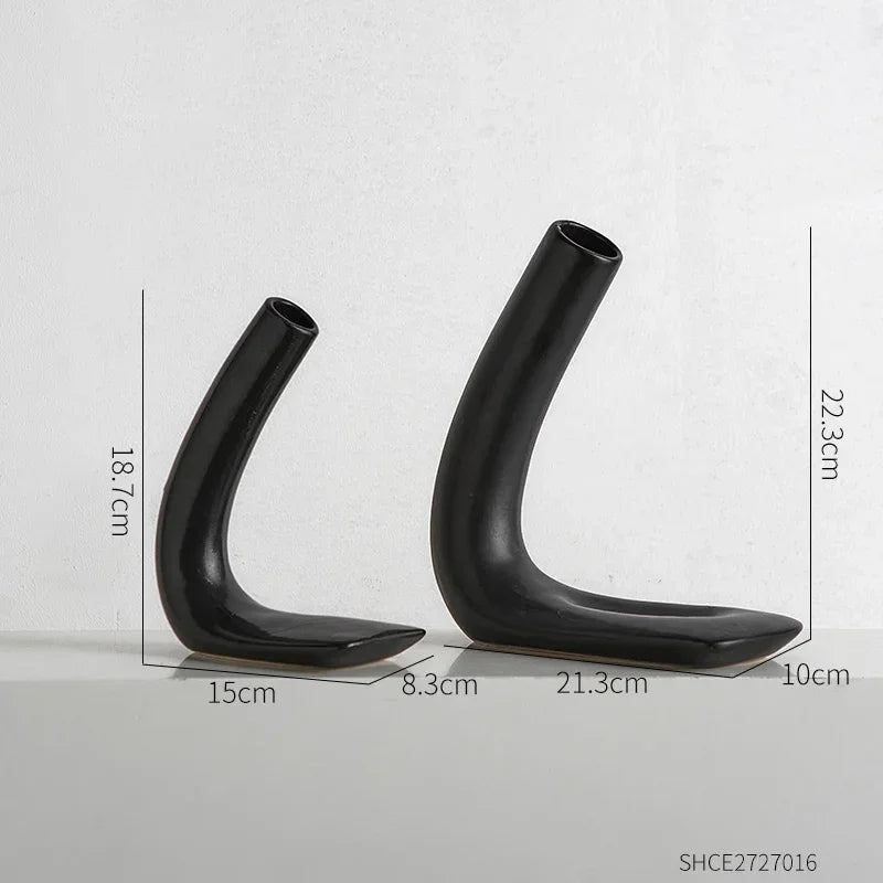 Vase Minimalistic set of pieces | Decorative Item | Elegant Home Decor