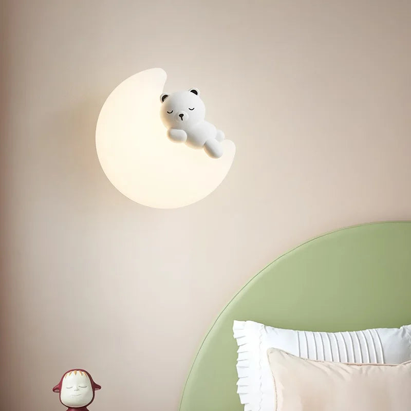 MoonAnimal Creative Moon Lamp Children's | Lighting | Led | Warm White | metal | 12W | 20V - 220V - 240V | Premium Lighting Solution