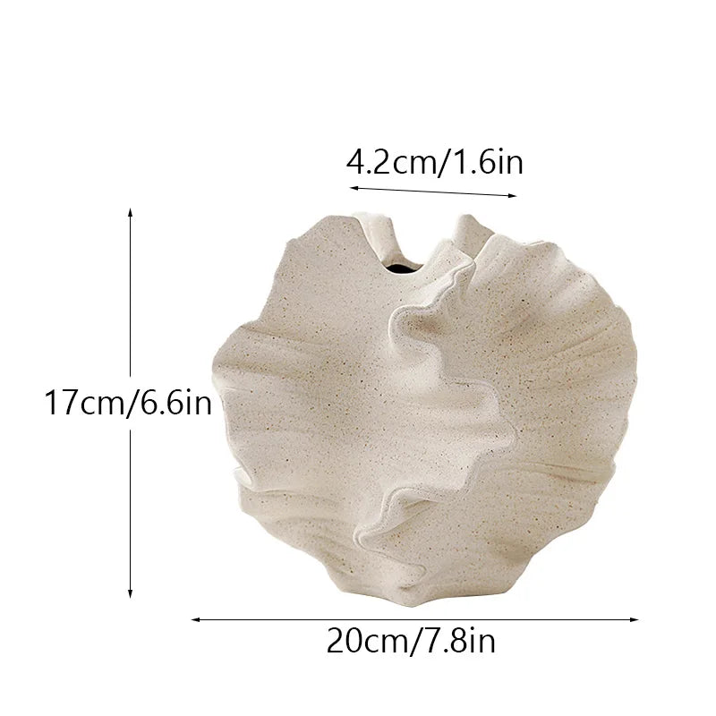 Vase Coral | Decorative Item | Elegant Home Decor