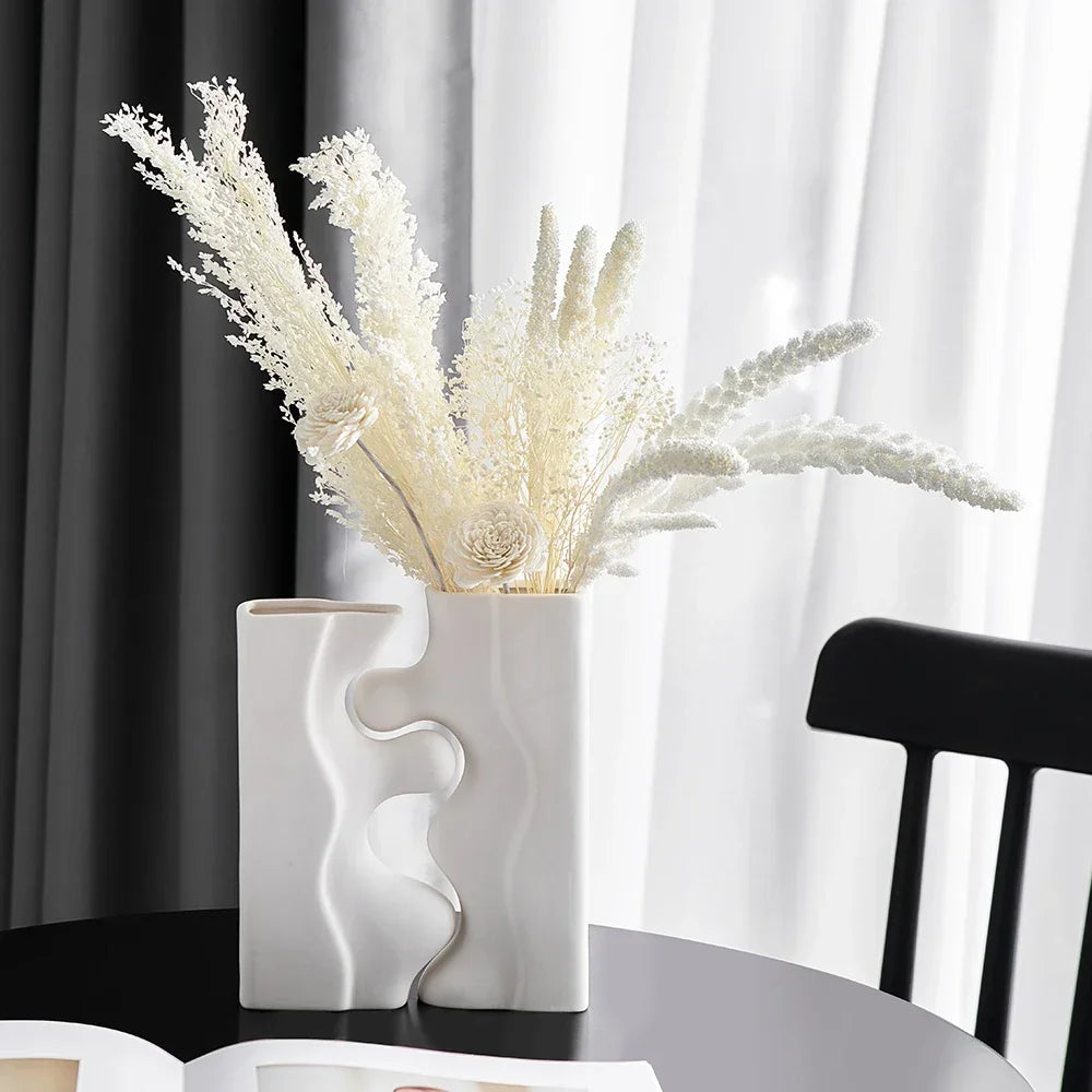 Vase Black (set of pieces) | Decorative Item | Elegant Home Decor