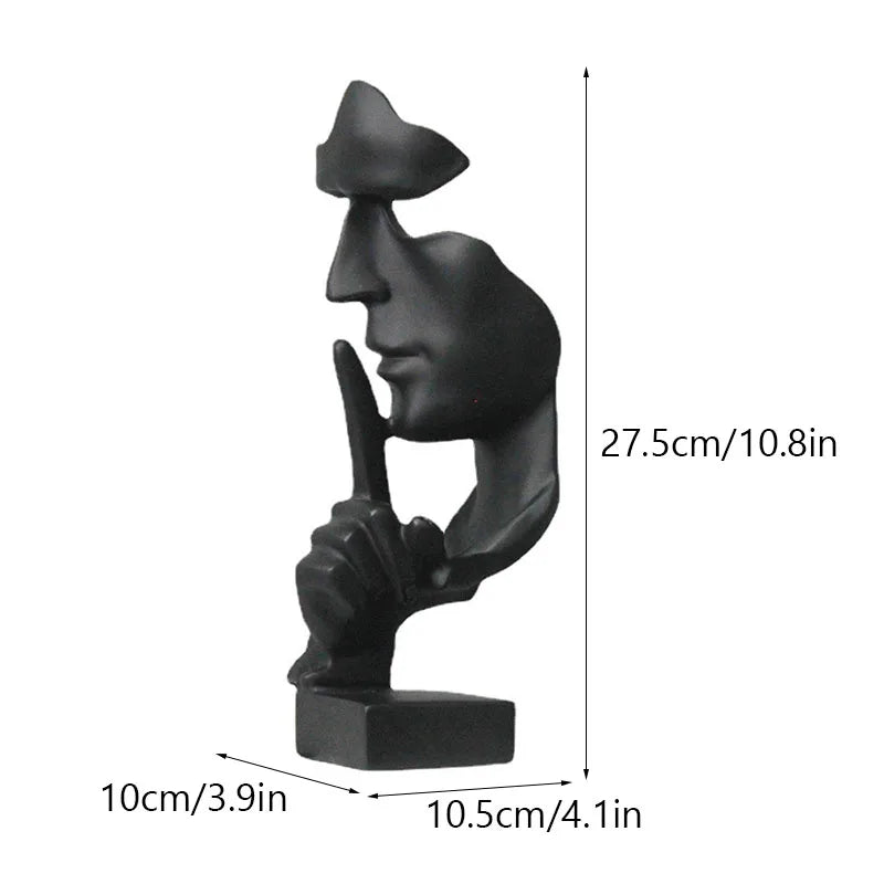 Image Silence | Decorative Item | Plastic | Elegant Home Decor