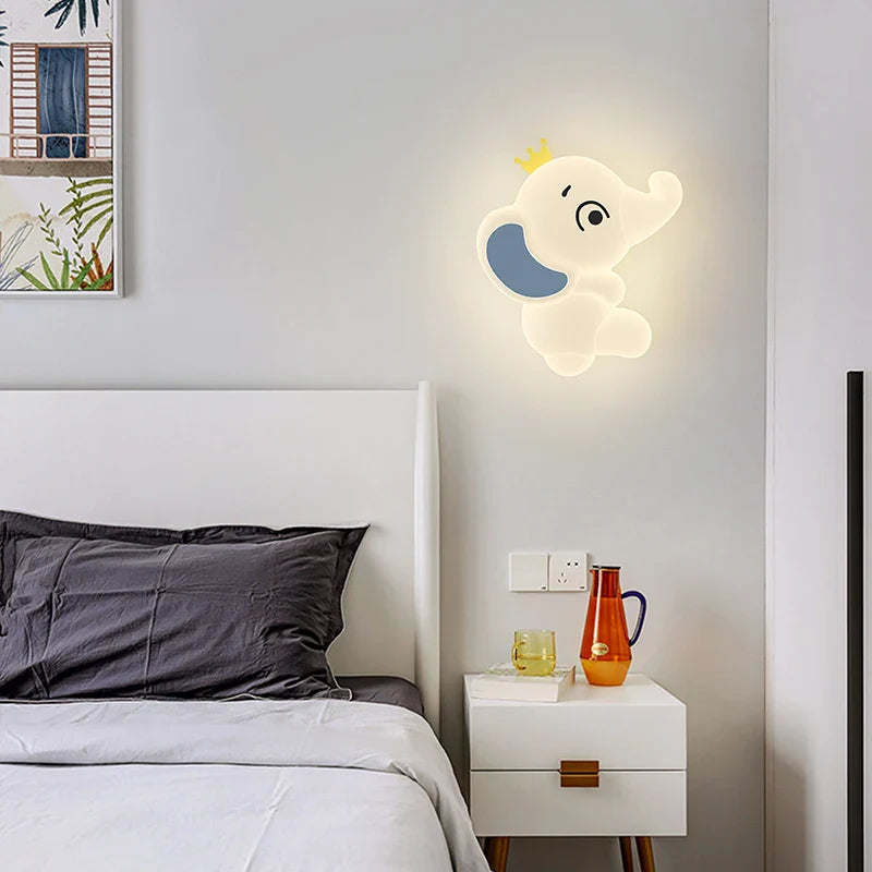 SavanneKids Cartoon Wall Lamp | Wall Lamp | Led | metal | 15W | 220V - 240V | Elegant Wall Illumination