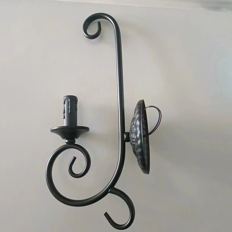 VintageGlow Industrial Wall Lamp Long | Wall Lamp | iron/metal | 110V - 240V | Elegant Wall Illumination