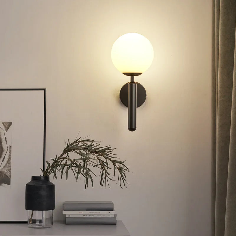 Modern Globe Wall Lamp Wall | Wall Lamp | Elegant Wall Illumination