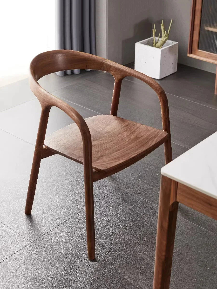 Sleek Wooden Frame Chair Dining Chair | Chair | Wood | Comfortable Seating