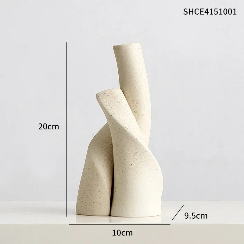 Vase Strack (set of pieces) | Decorative Item | Elegant Home Decor