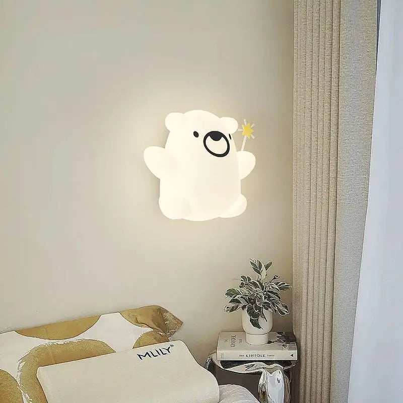 CartoonKinder Dimmable Wall Lamp Children's | Wall Lamp | Led | Metal/PE | 15W | 220V-240V | Elegant Wall Illumination