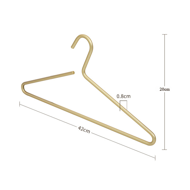 GlamHangs Set of Gold/Silver Clothes Hangers Seamless | Appliance | Metal | Functional Home Appliance