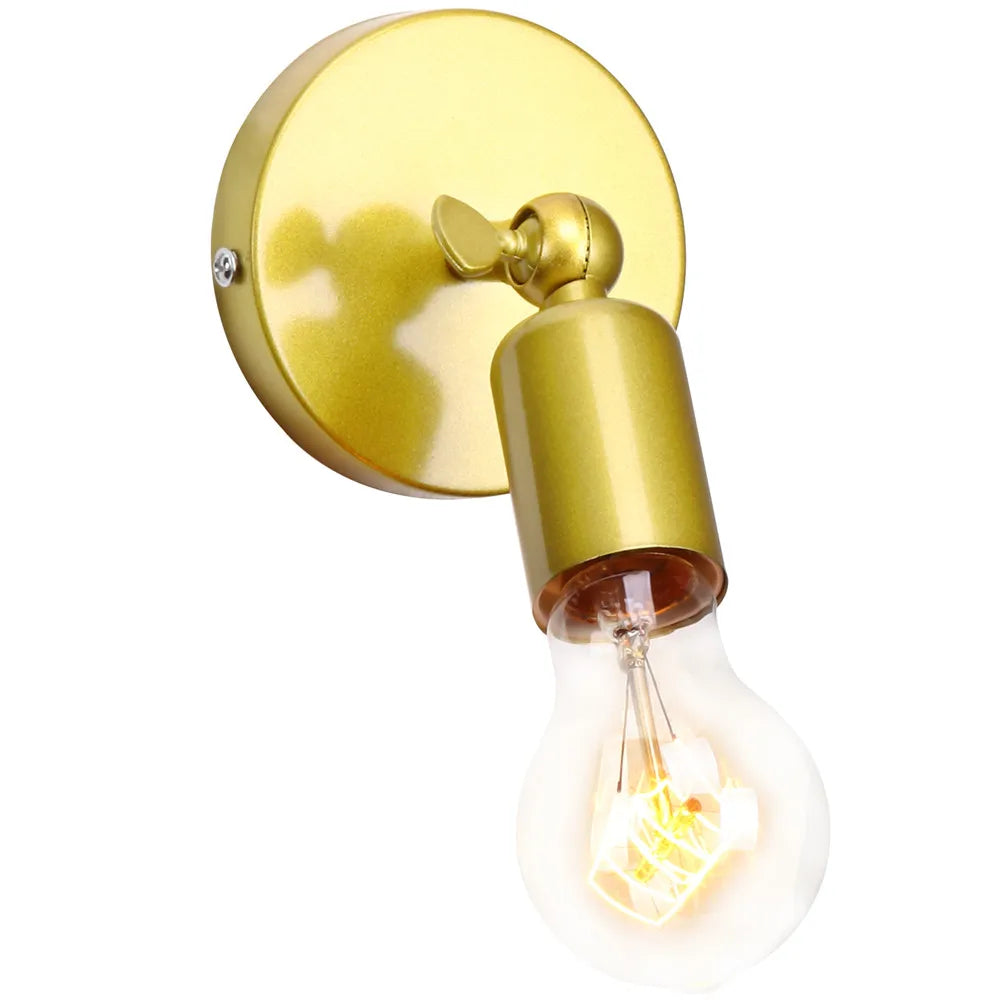 IndustrialBronze Adjustable Retro Wall Lamp | Wall Lamp | iron/metal | 60W | 90V - 240V | Elegant Wall Illumination