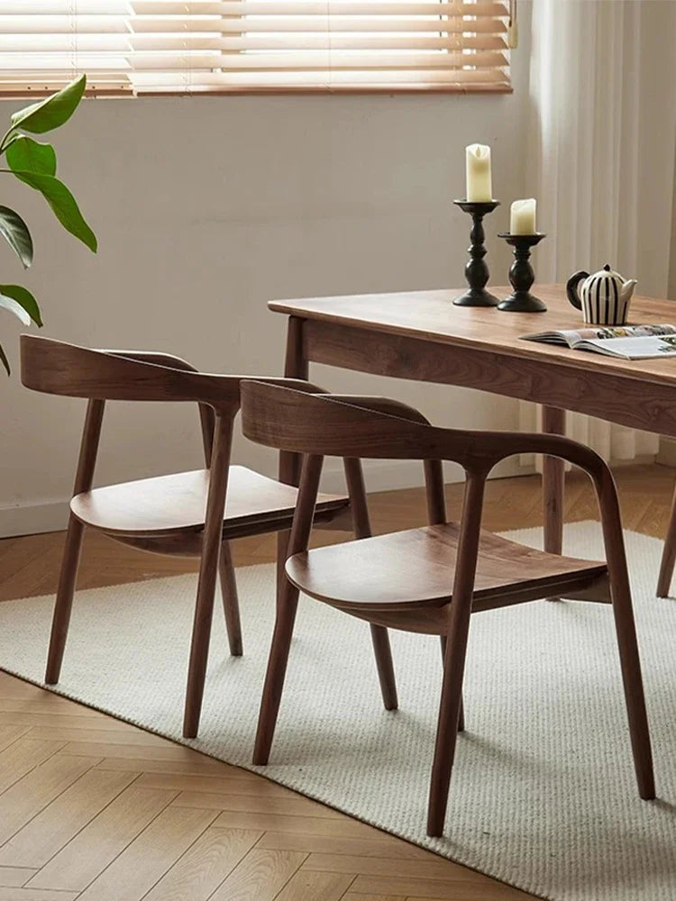 Sleek Wooden Frame Chair Dining Chair | Chair | Wood | Comfortable Seating