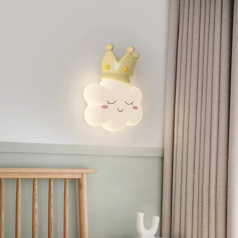 RomanticCloud Wall lamp Children's room | Wall Lamp | Led | iron | 220V | Elegant Wall Illumination