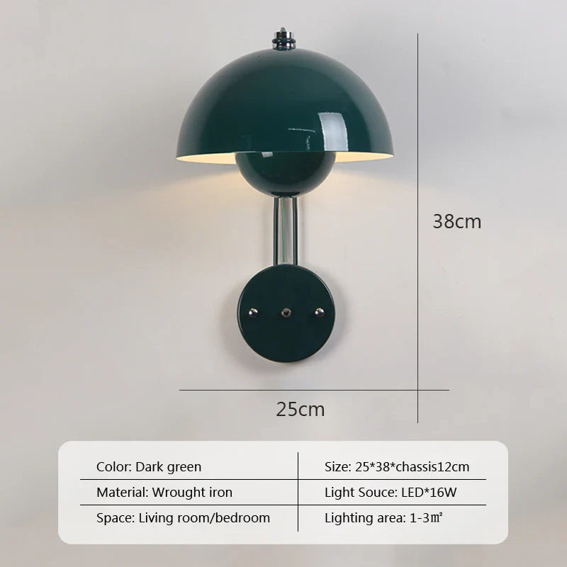 NordicGlow Minimalist Multicolor Wall Lamp | Wall Lamp | Led | Warm White | iron | 16W | 90V - 260V | Elegant Wall Illumination