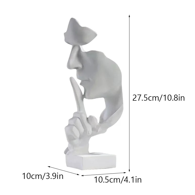 Image Silence | Decorative Item | Plastic | Elegant Home Decor