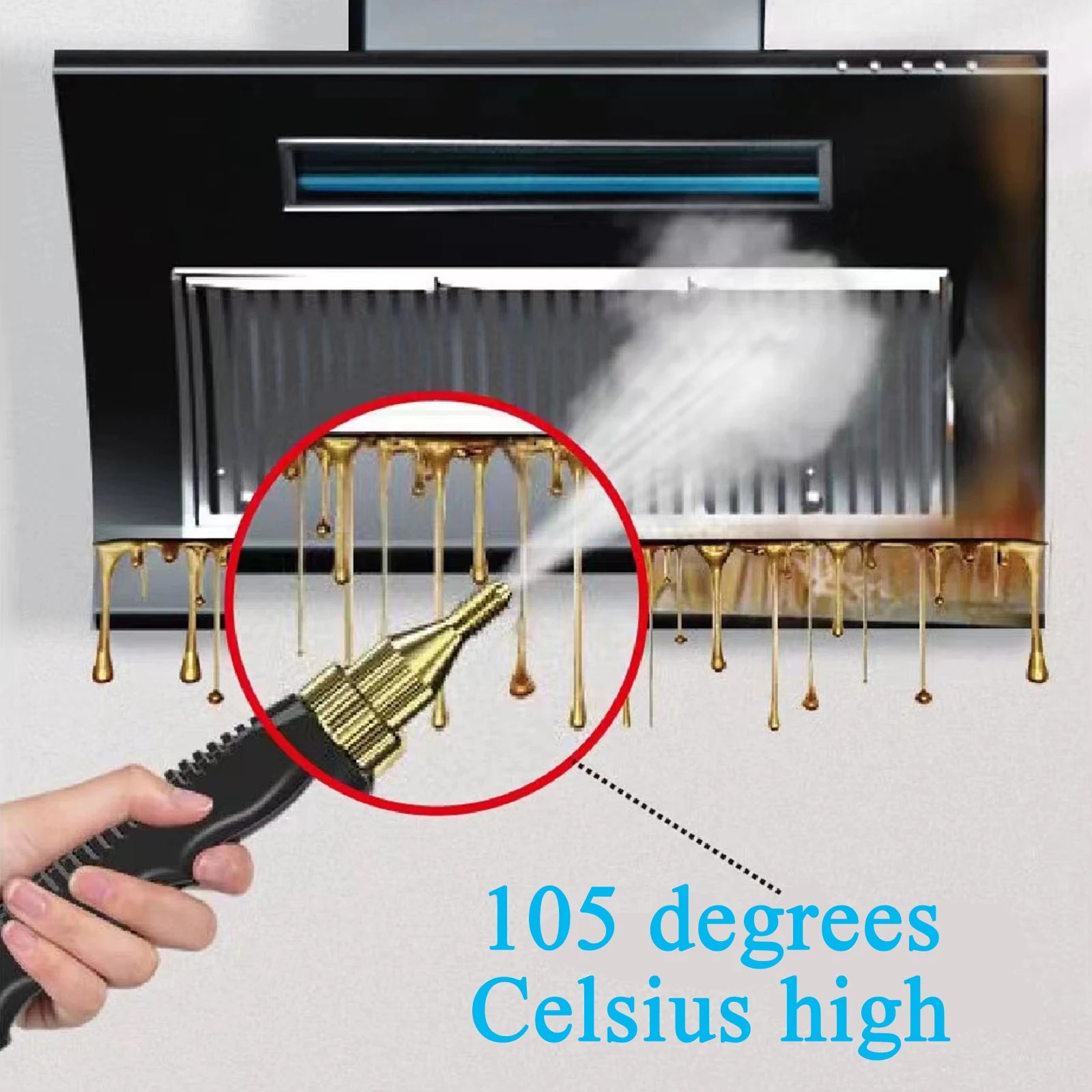 MicroData 2500W High Pressure Steam Cleaner, | Cleaning Tool | 2500W | Functional Home Appliance
