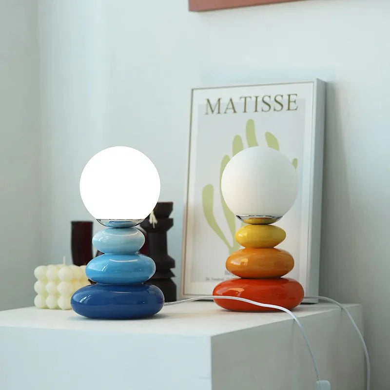 Chromivue Ceramic Table Lamp | Table Lamp | LED | glass/ceramic | 3W | Sleek Table Accent