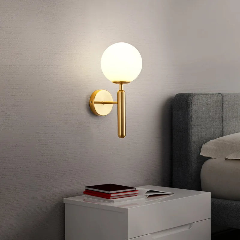 Classic Globe Wall Lamp Wall | Wall Lamp | Elegant Wall Illumination