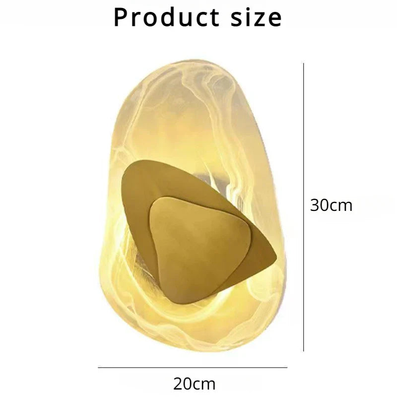 LuxeLicht Minimalist Wall Lamp | Wall Lamp | Led | glass/iron | 90V - 260V | Elegant Wall Illumination