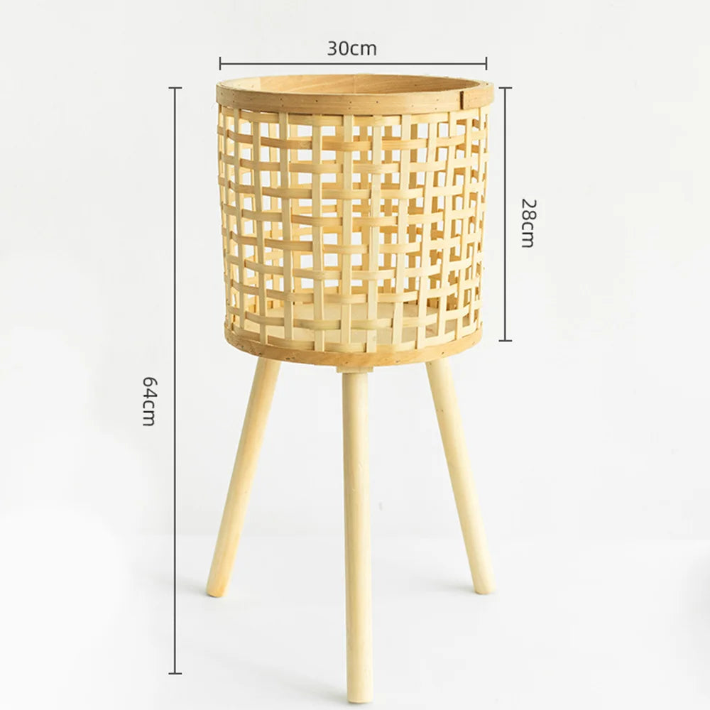 Nordic Pastoral Handmade Braid Rattan Bamboo | Decorative Item | straw | Elegant Home Decor