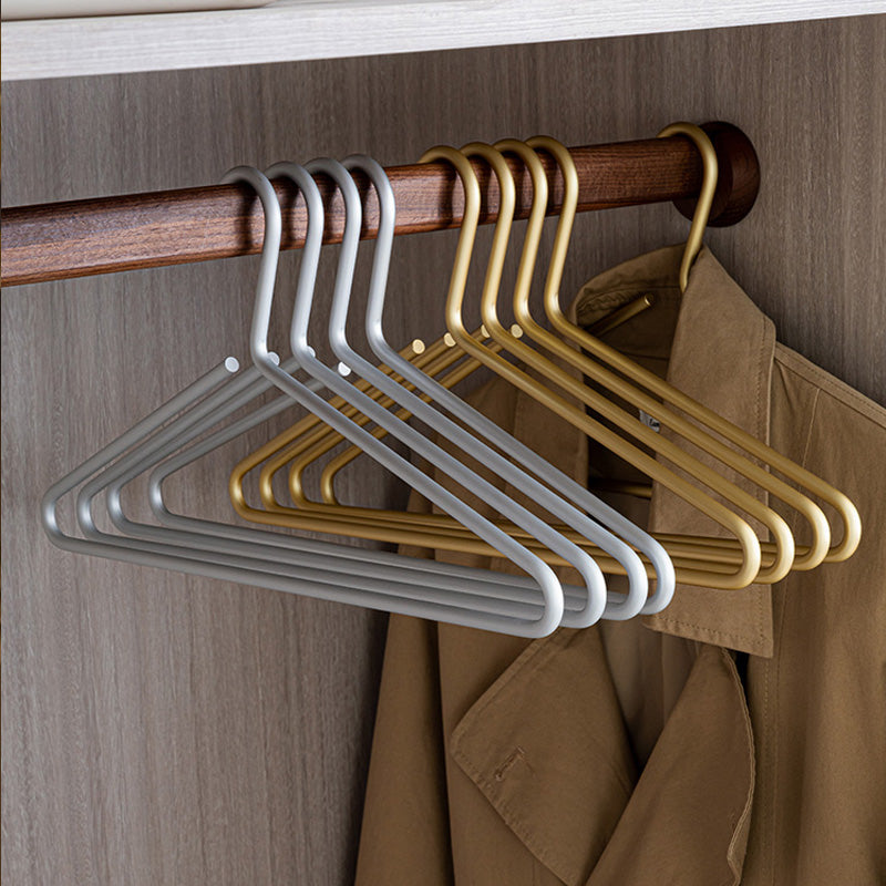GlamHangs Set of Gold/Silver Clothes Hangers Seamless | Appliance | Metal | Functional Home Appliance